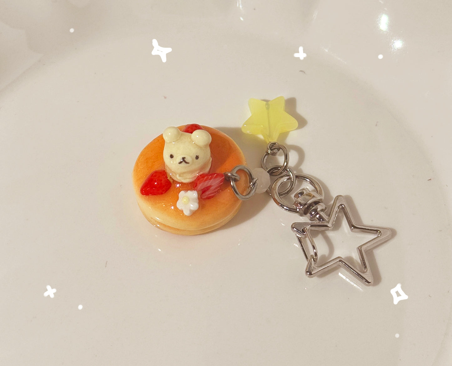 Pancake Keychains