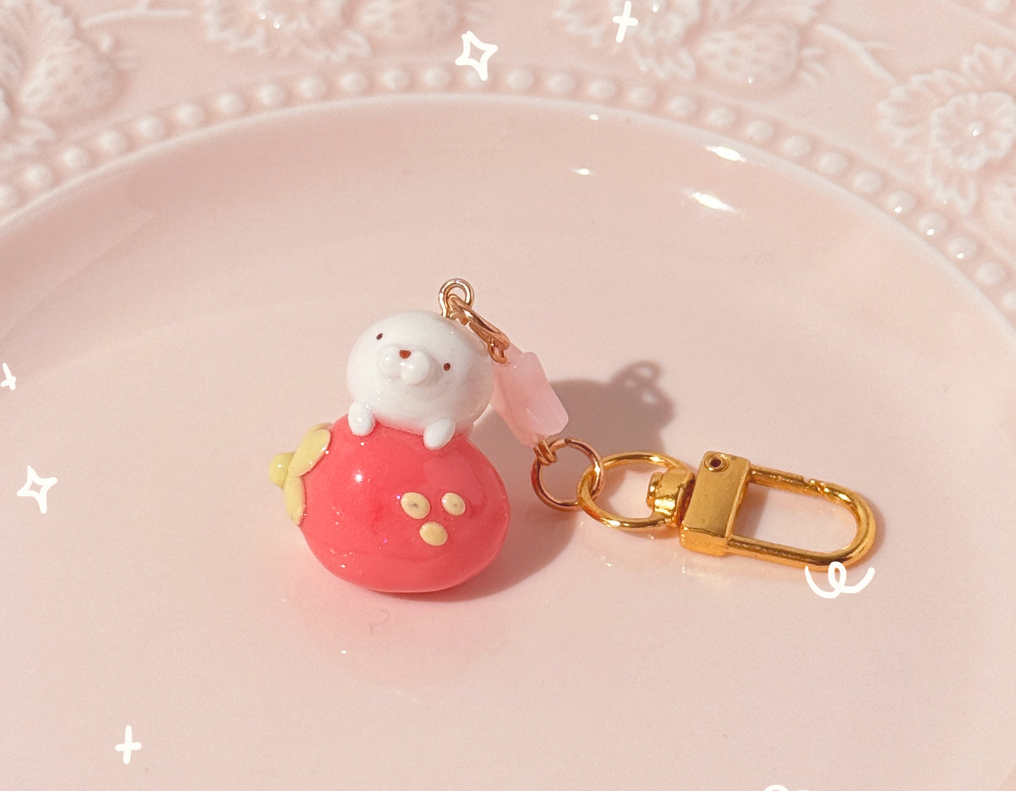 Fruit and Veggie Keychains