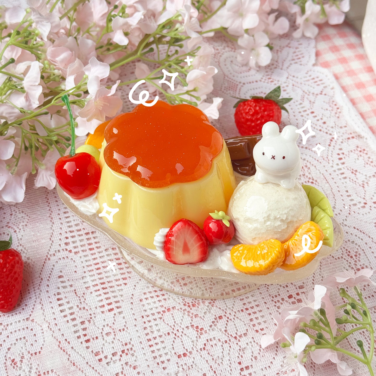 Large Pudding Parfait Trinket Boxes