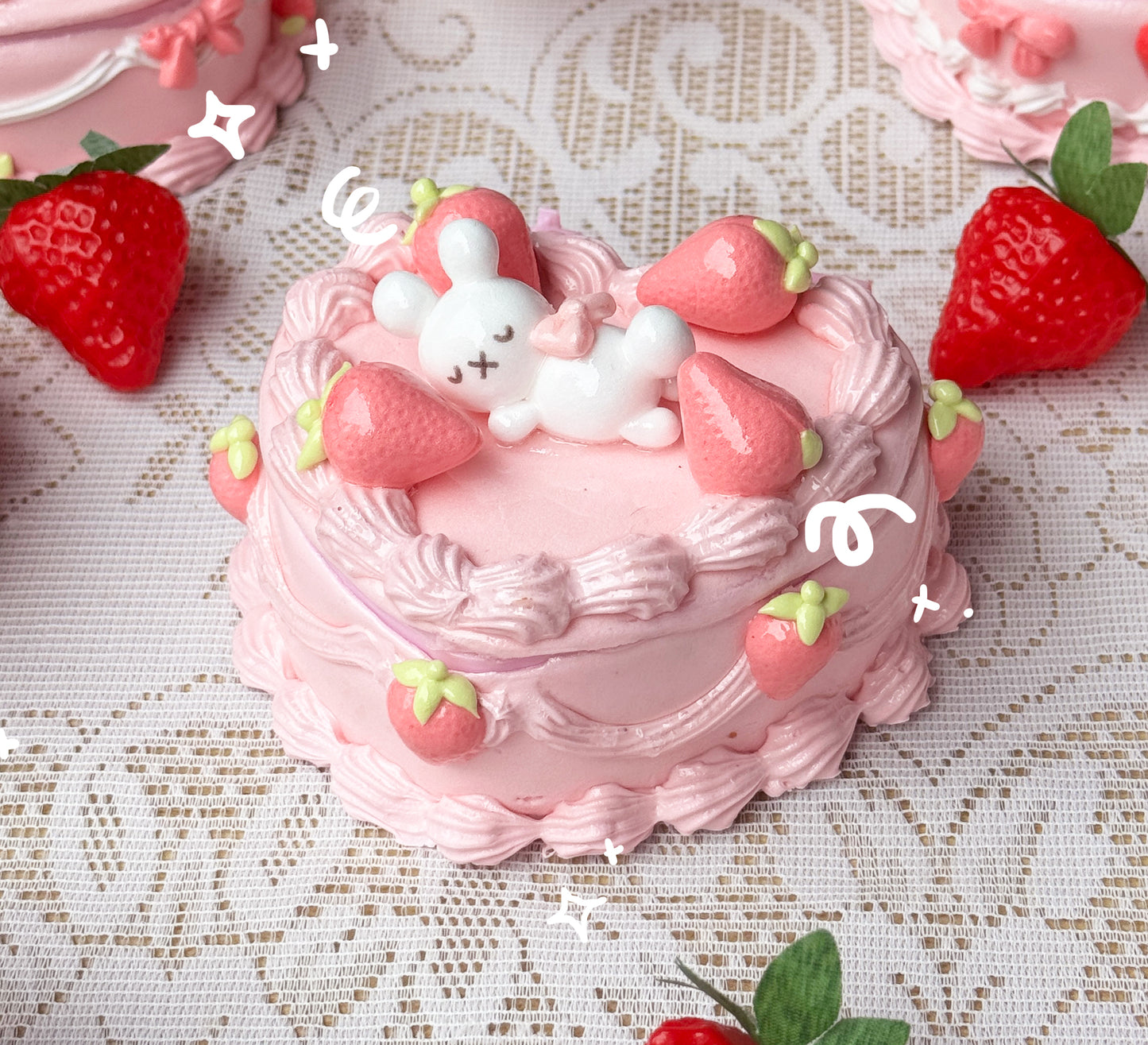 Heart Cake Jewelry Boxes