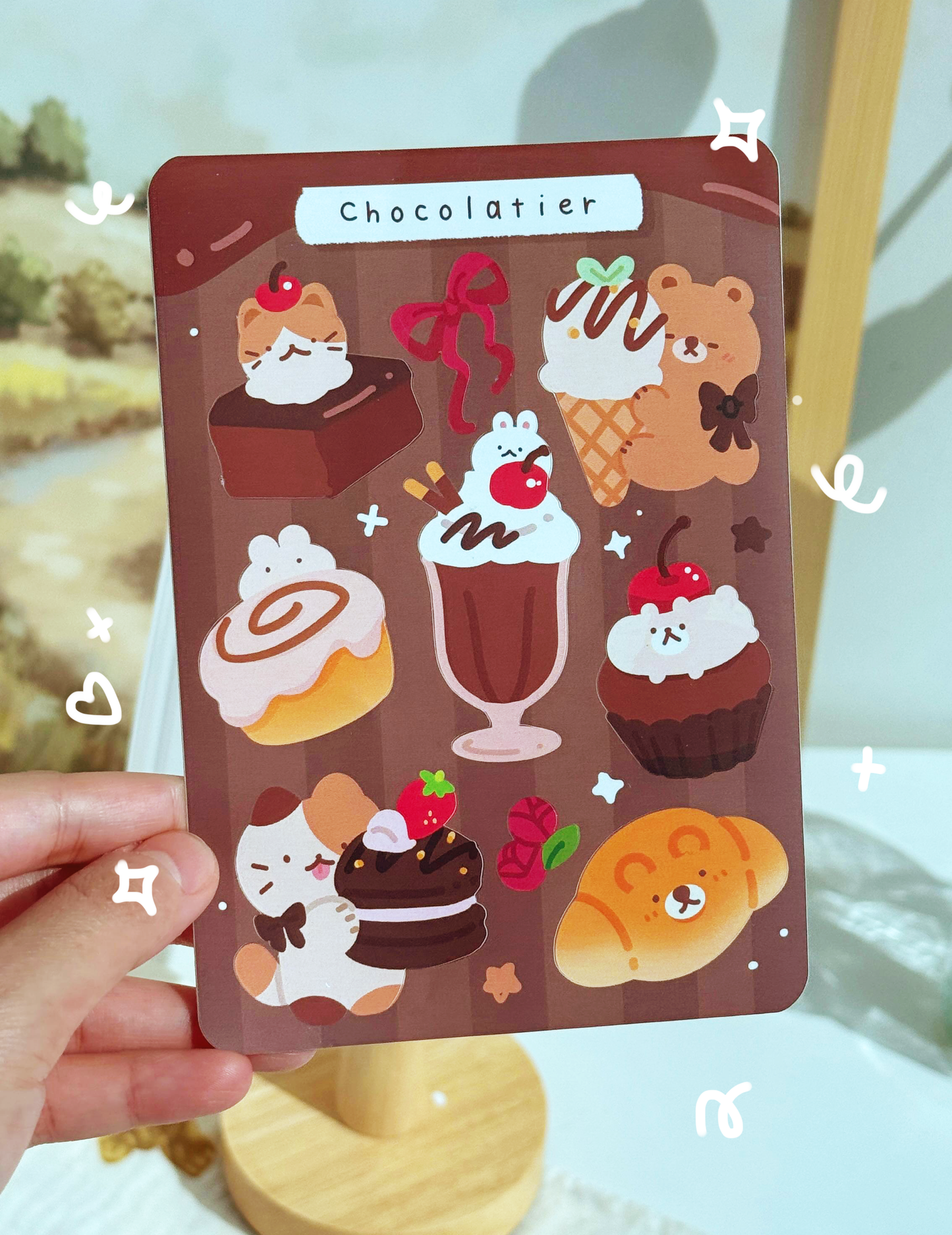 Chocolatier Sticker set