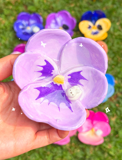 Flower Trinket Plates
