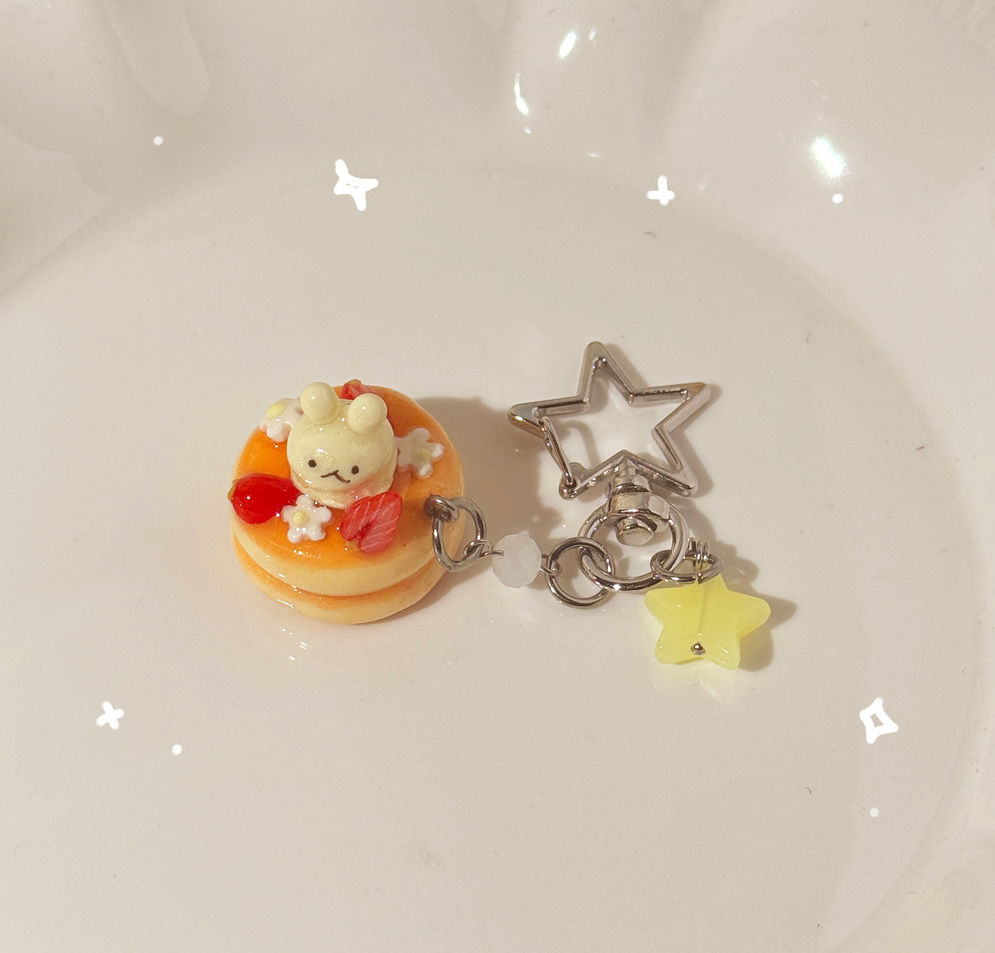 Pancake Keychains