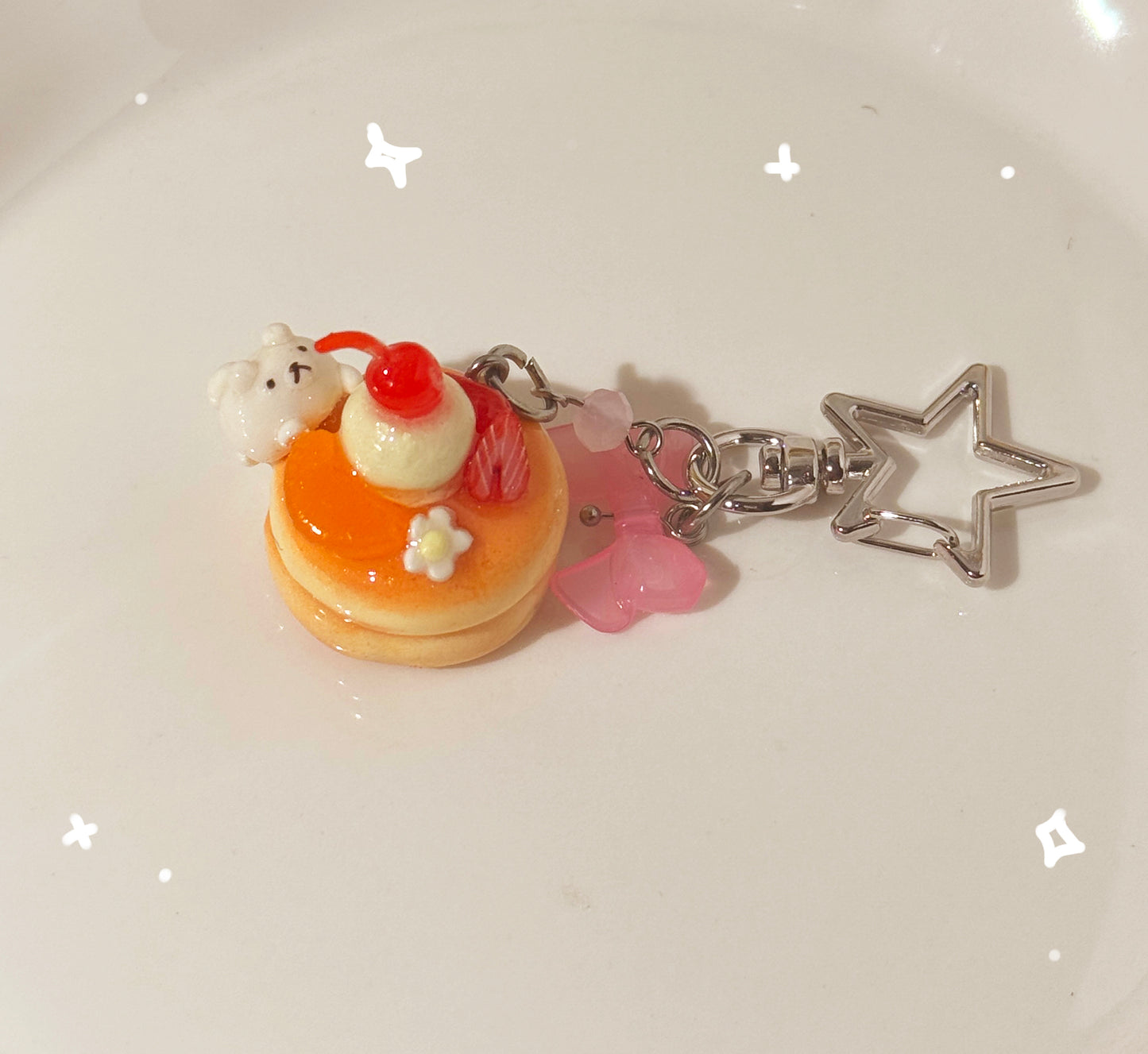 Pancake Keychains