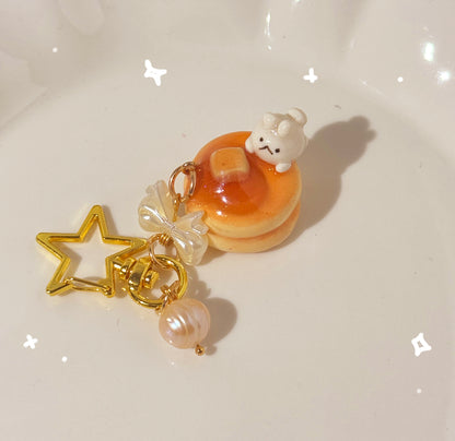 Pancake Keychains