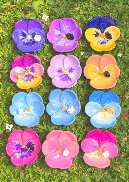 Flower Trinket Plates