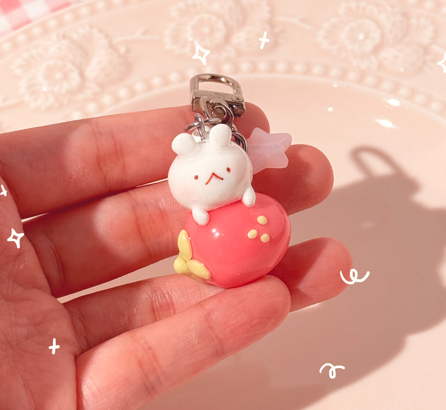 Fruit and Veggie Keychains