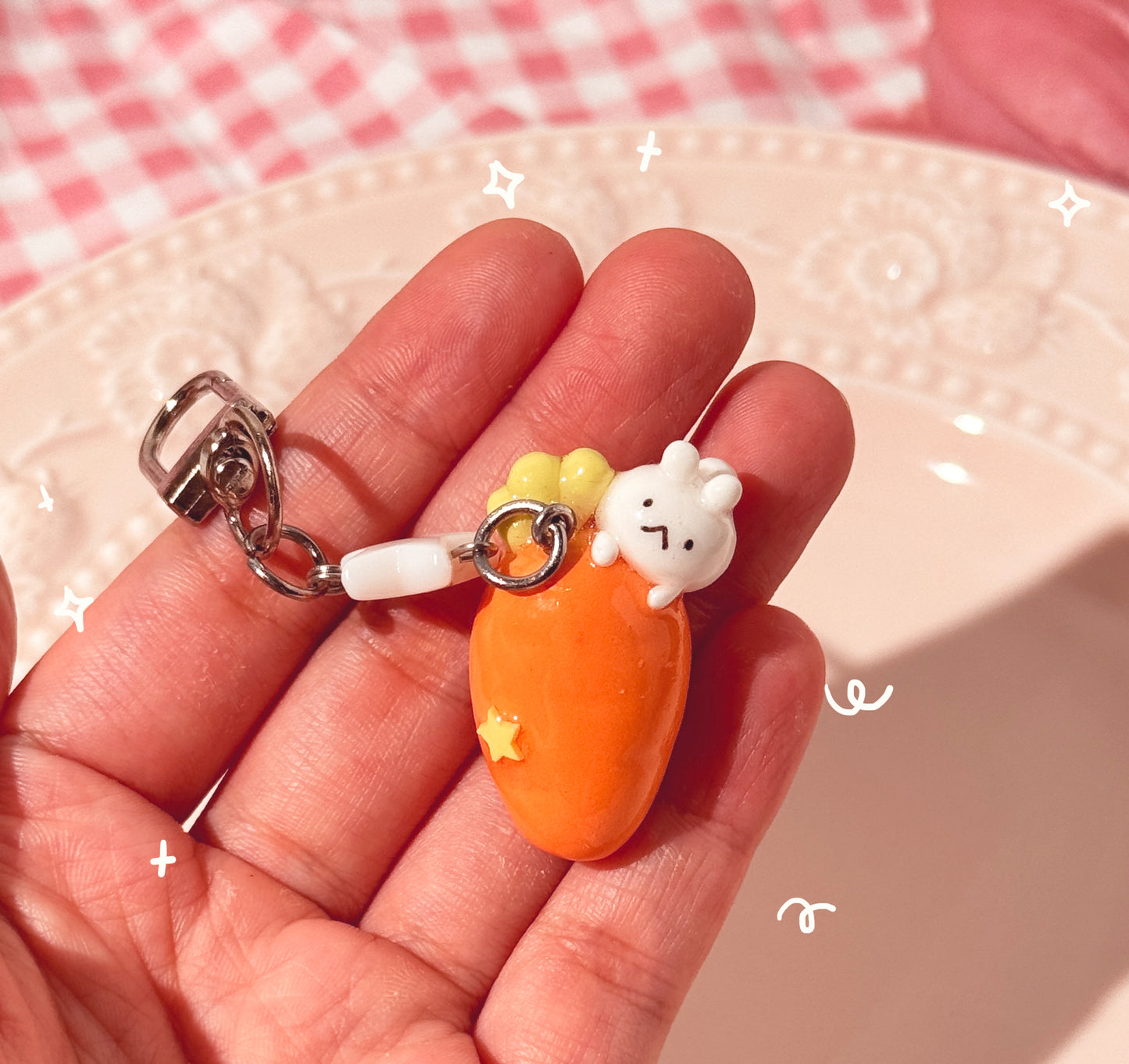 Fruit and Veggie Keychains