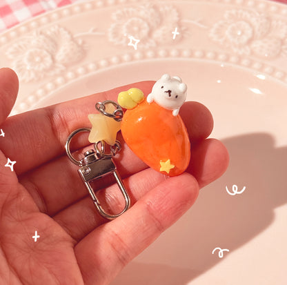 Fruit and Veggie Keychains