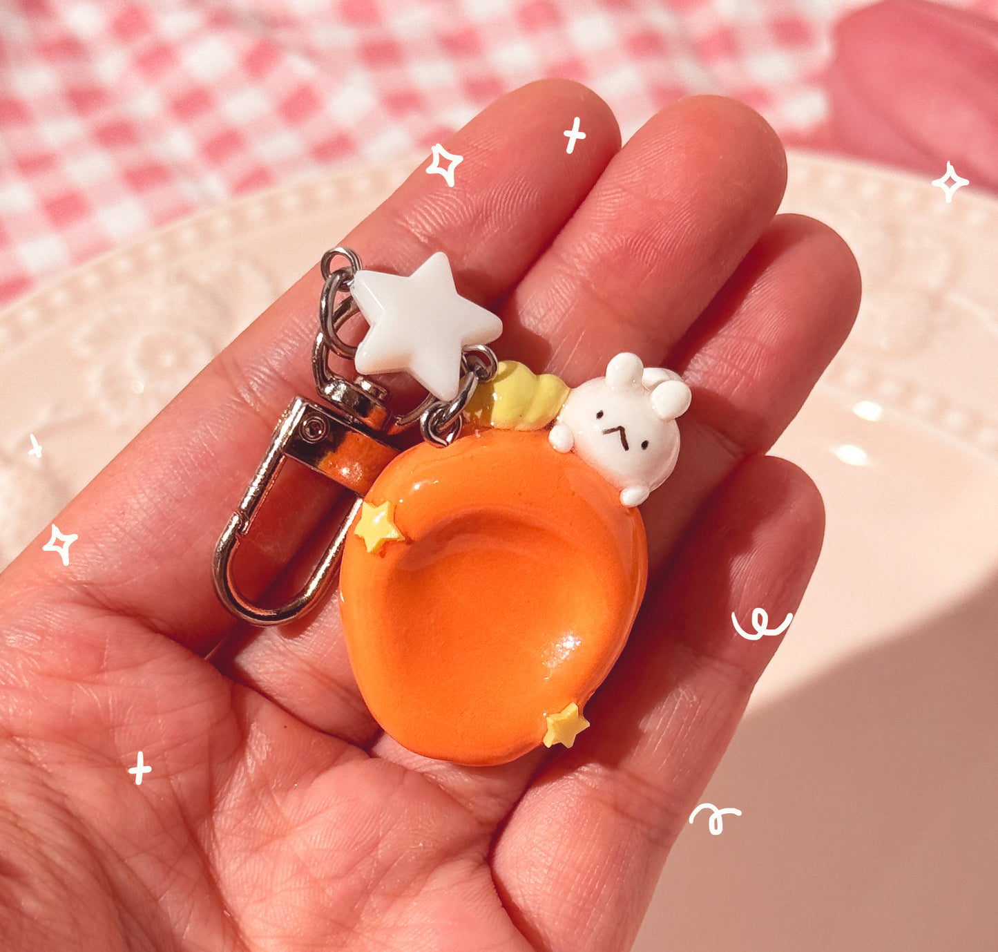 Fruit and Veggie Keychains