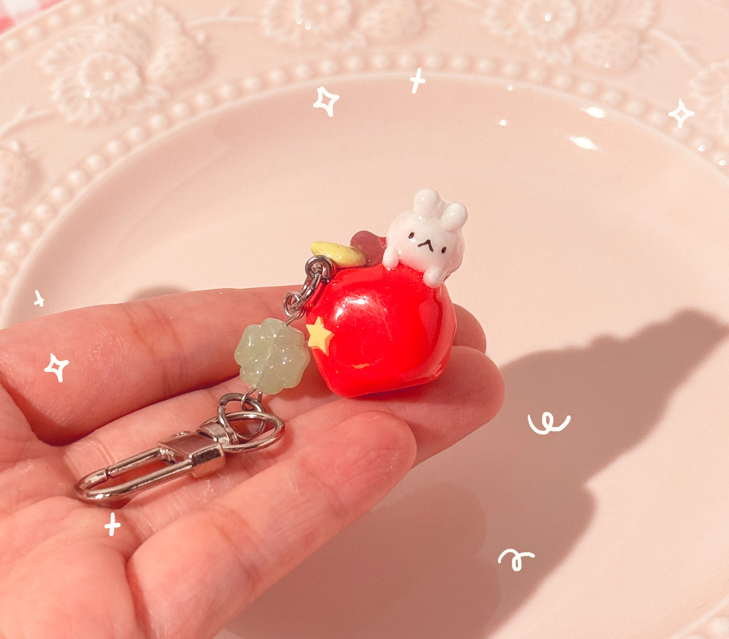 Fruit and Veggie Keychains