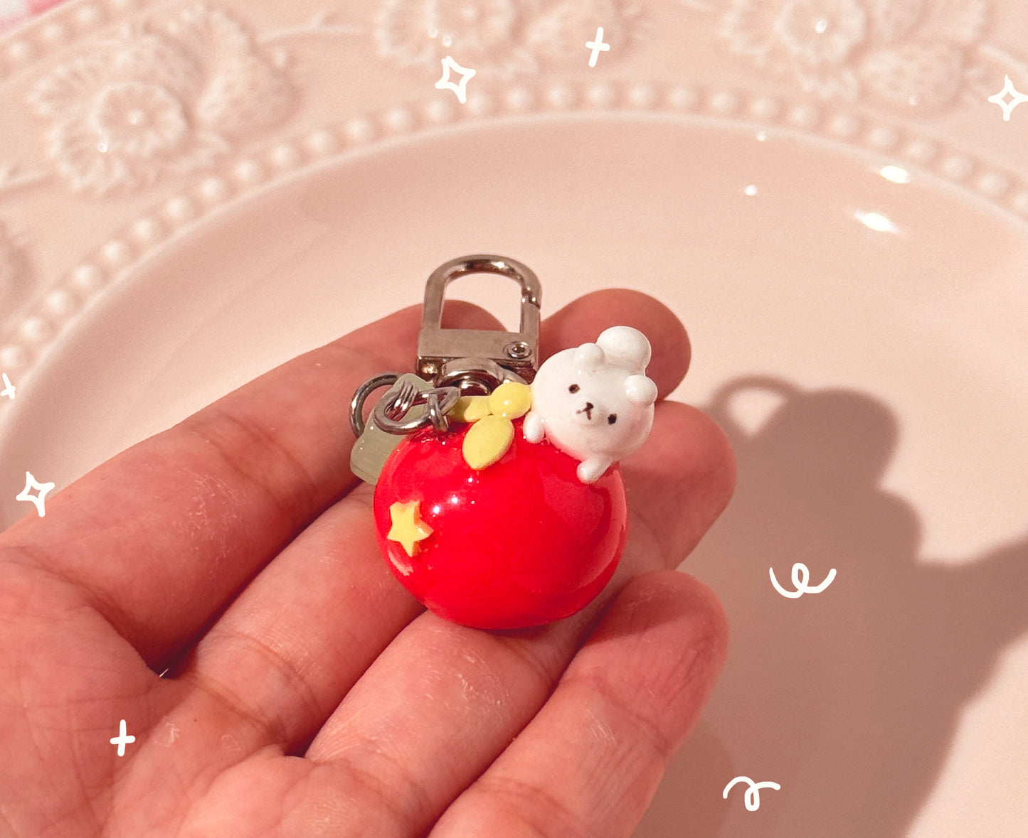 Fruit and Veggie Keychains