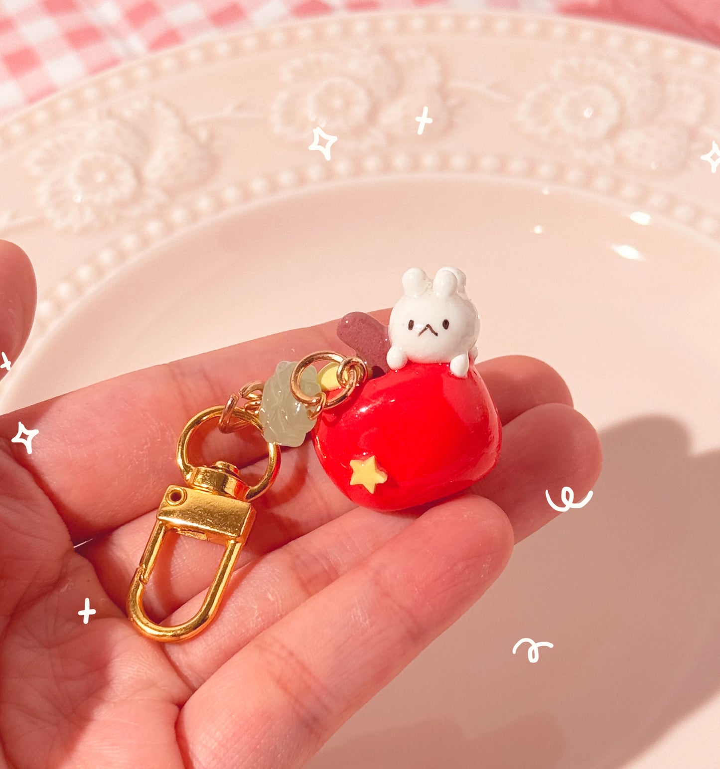 Fruit and Veggie Keychains