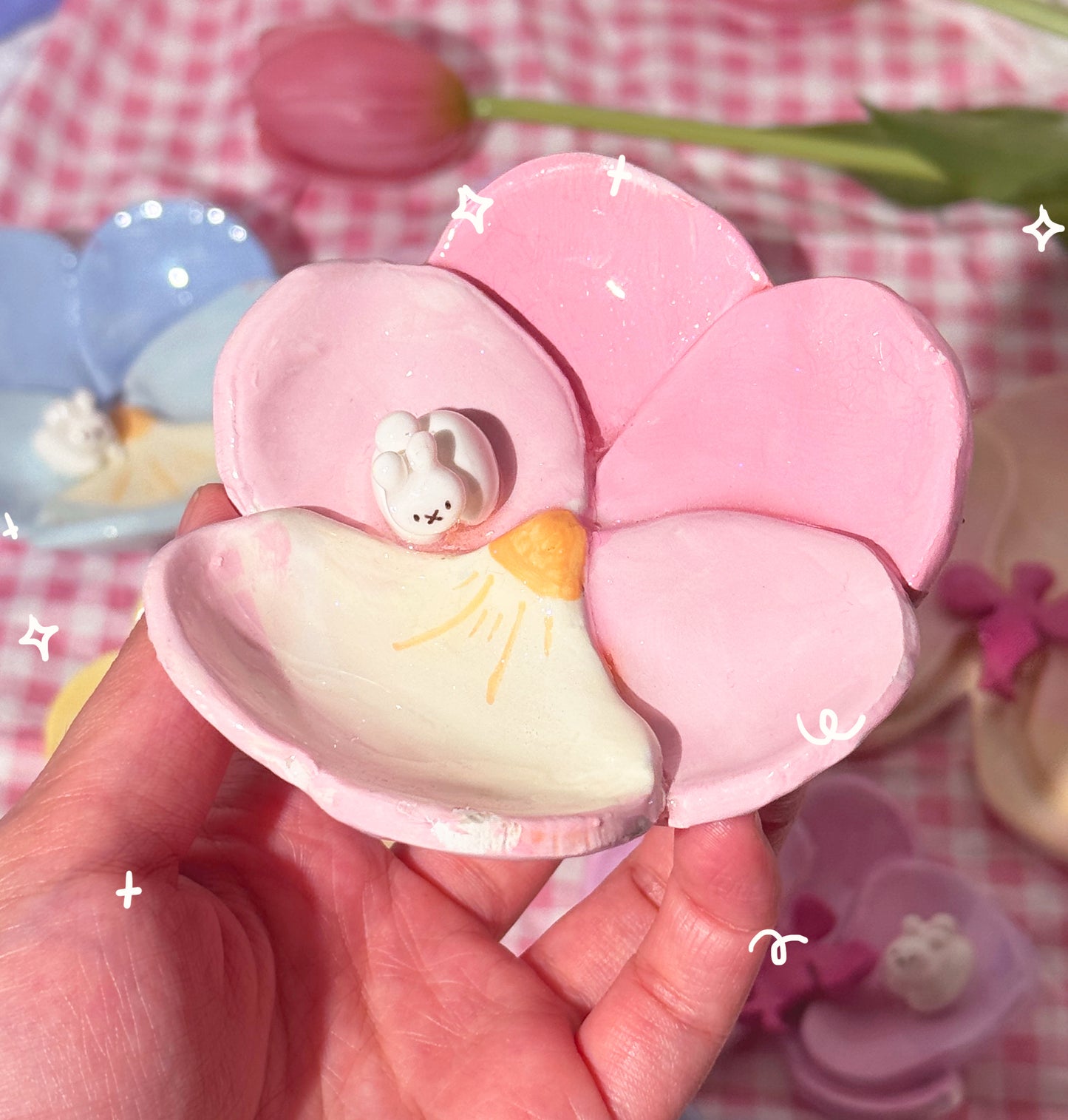 Flower Trinket Plates 2