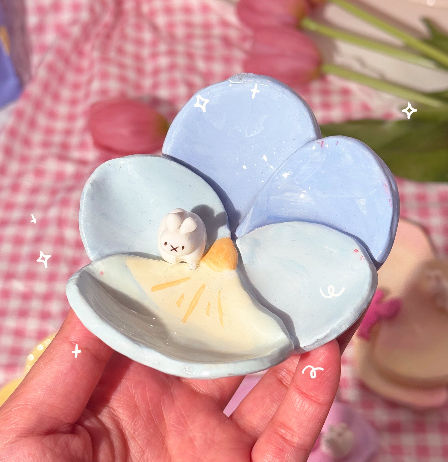 Flower Trinket Plates 2