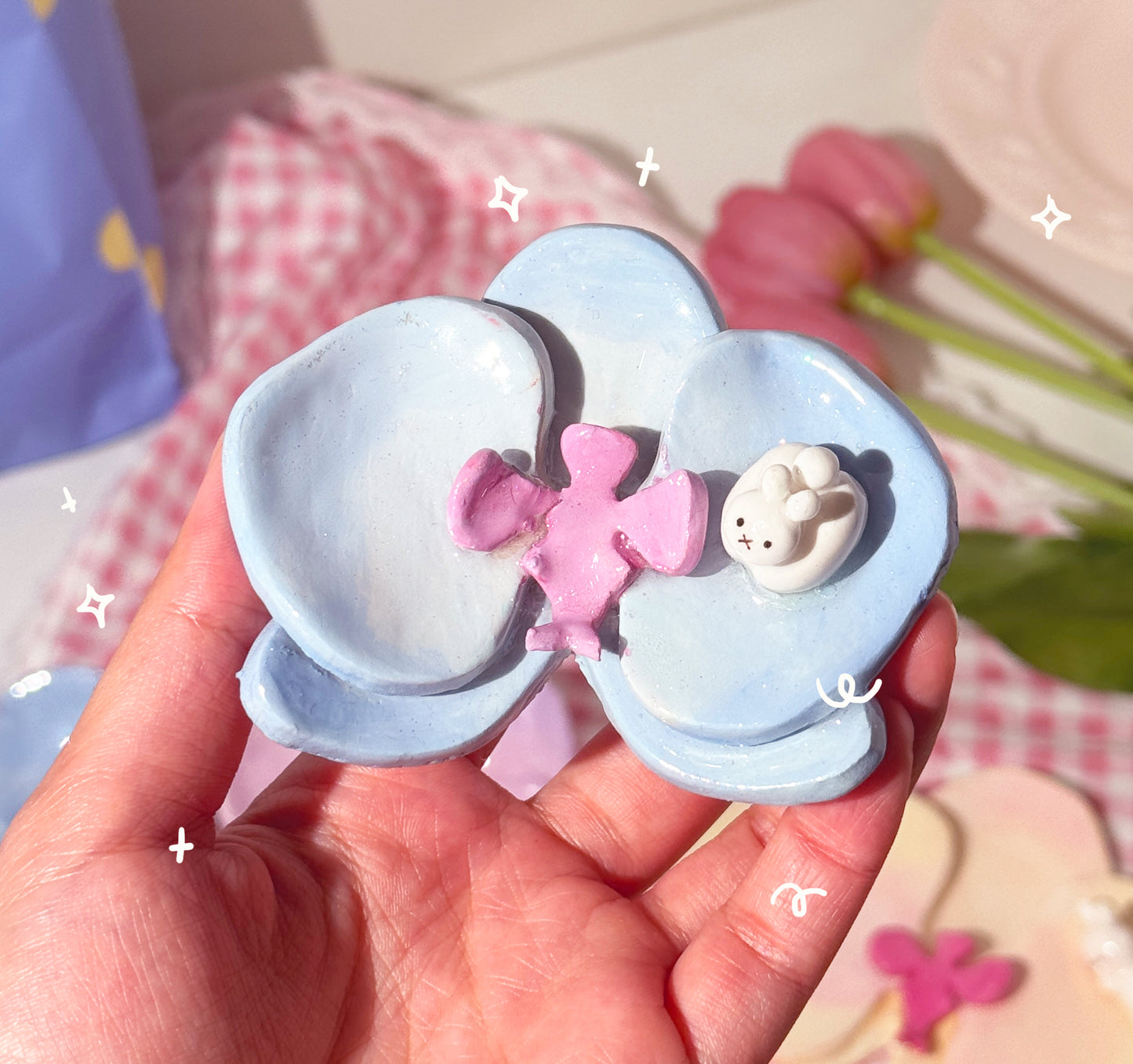Flower Trinket Plates 2