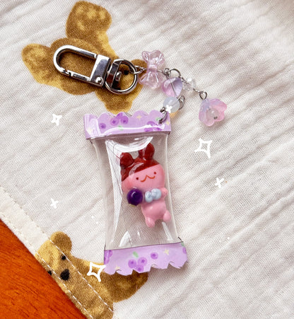 Apollo Blueberry Candy Wrap Charms