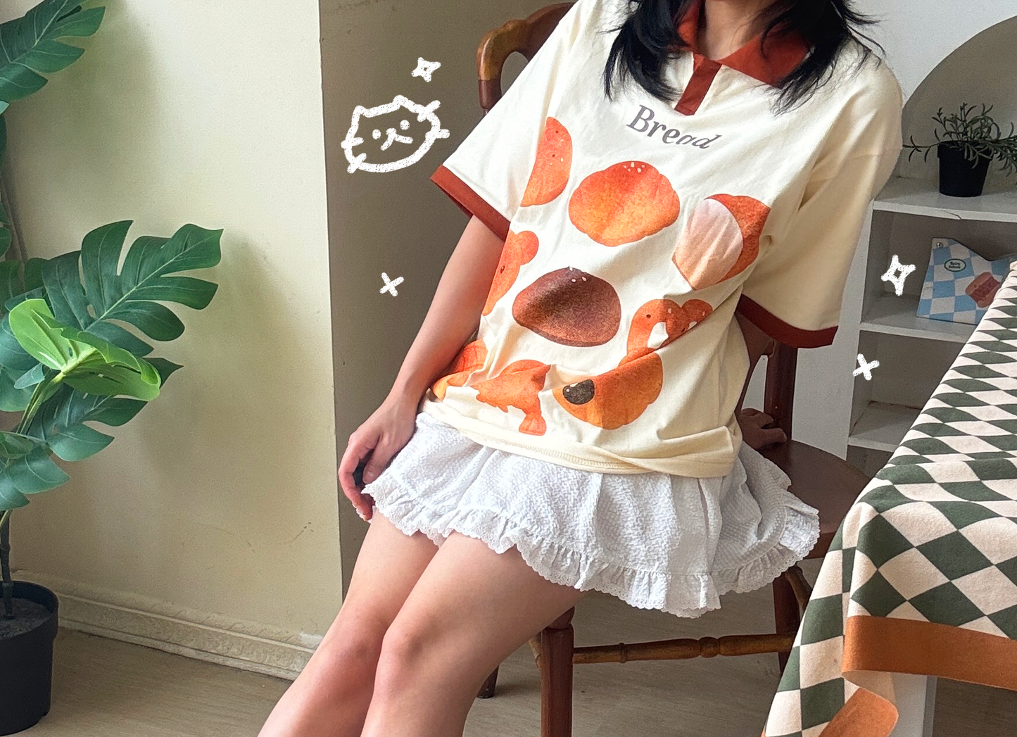 Bread Oversized T-Shirt