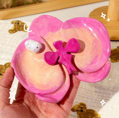 Flower Trinket Plates