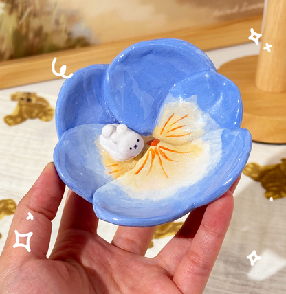 Flower Trinket Plates