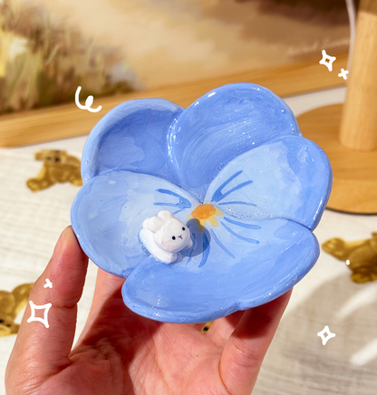 Flower Trinket Plates
