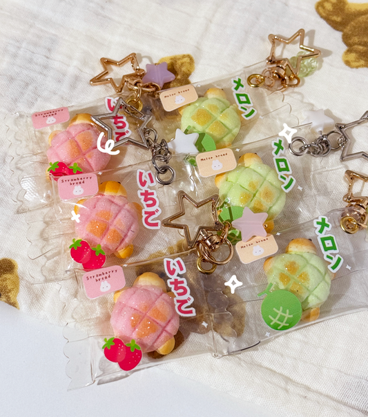Combini Bread Keychains