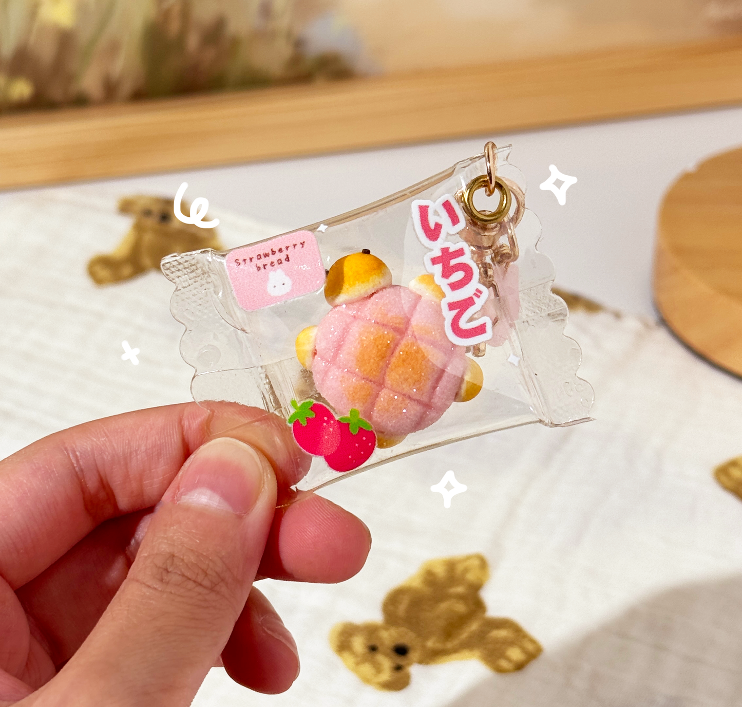 Combini Bread Keychains