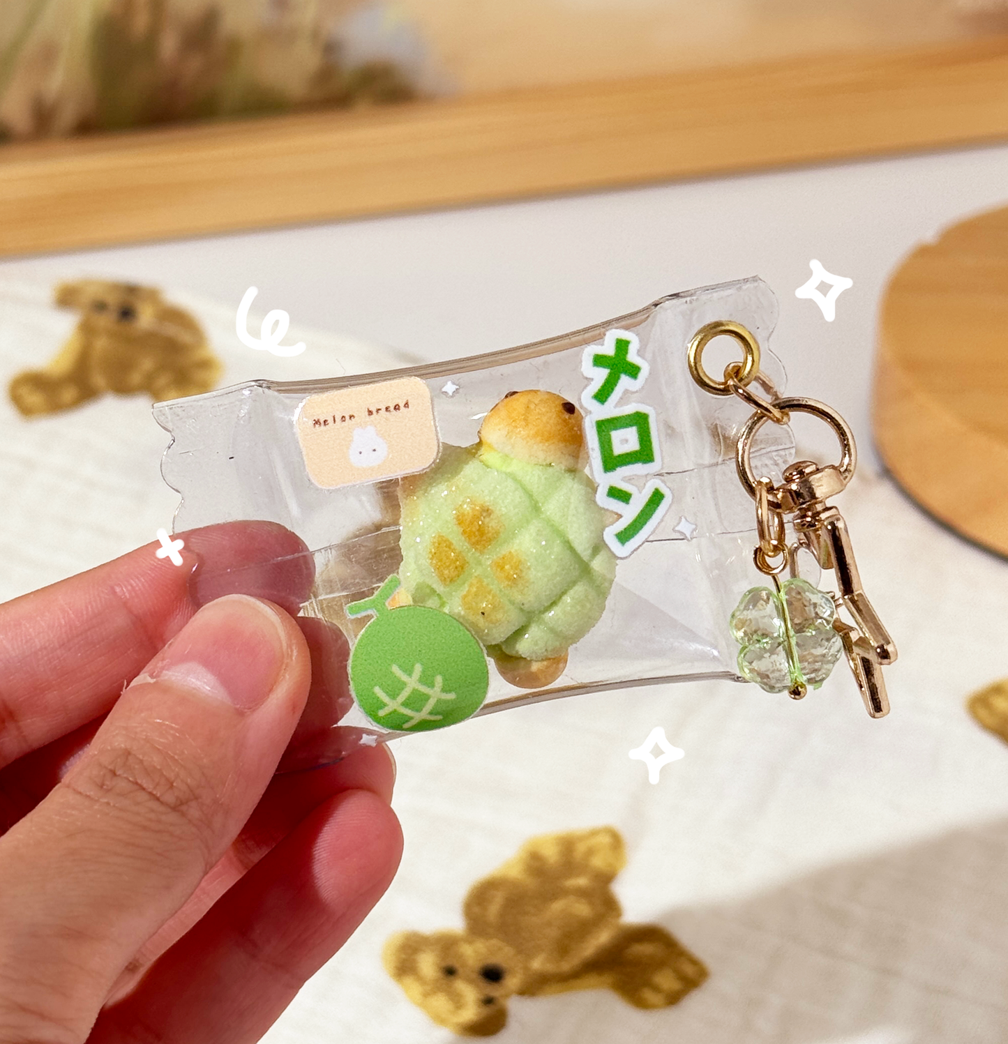 Combini Bread Keychains
