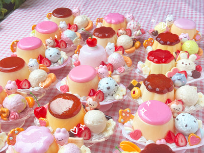 Large Pudding Parfait Trinket Boxes