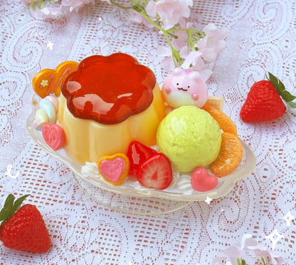 Large Pudding Parfait Trinket Boxes