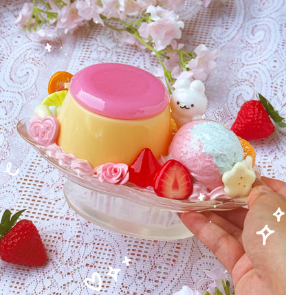 Large Pudding Parfait Trinket Boxes