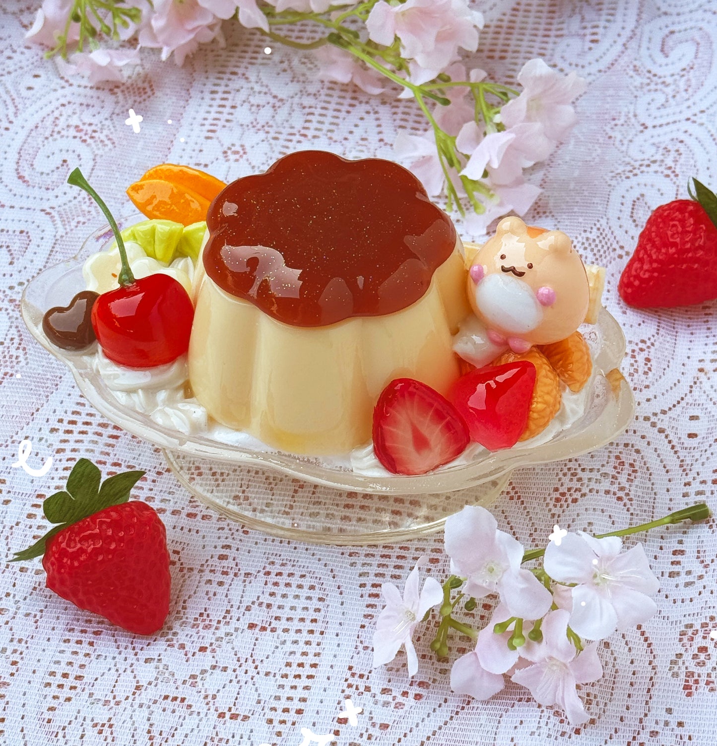 Large Pudding Parfait Trinket Boxes