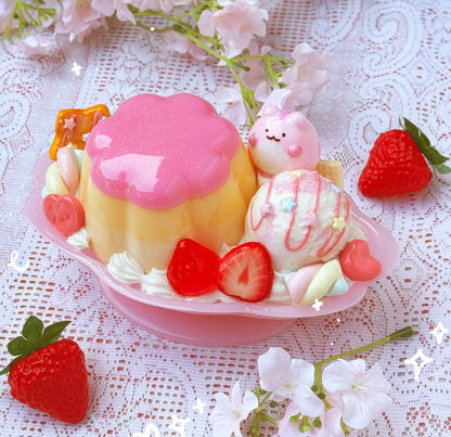 Large Pudding Parfait Trinket Boxes