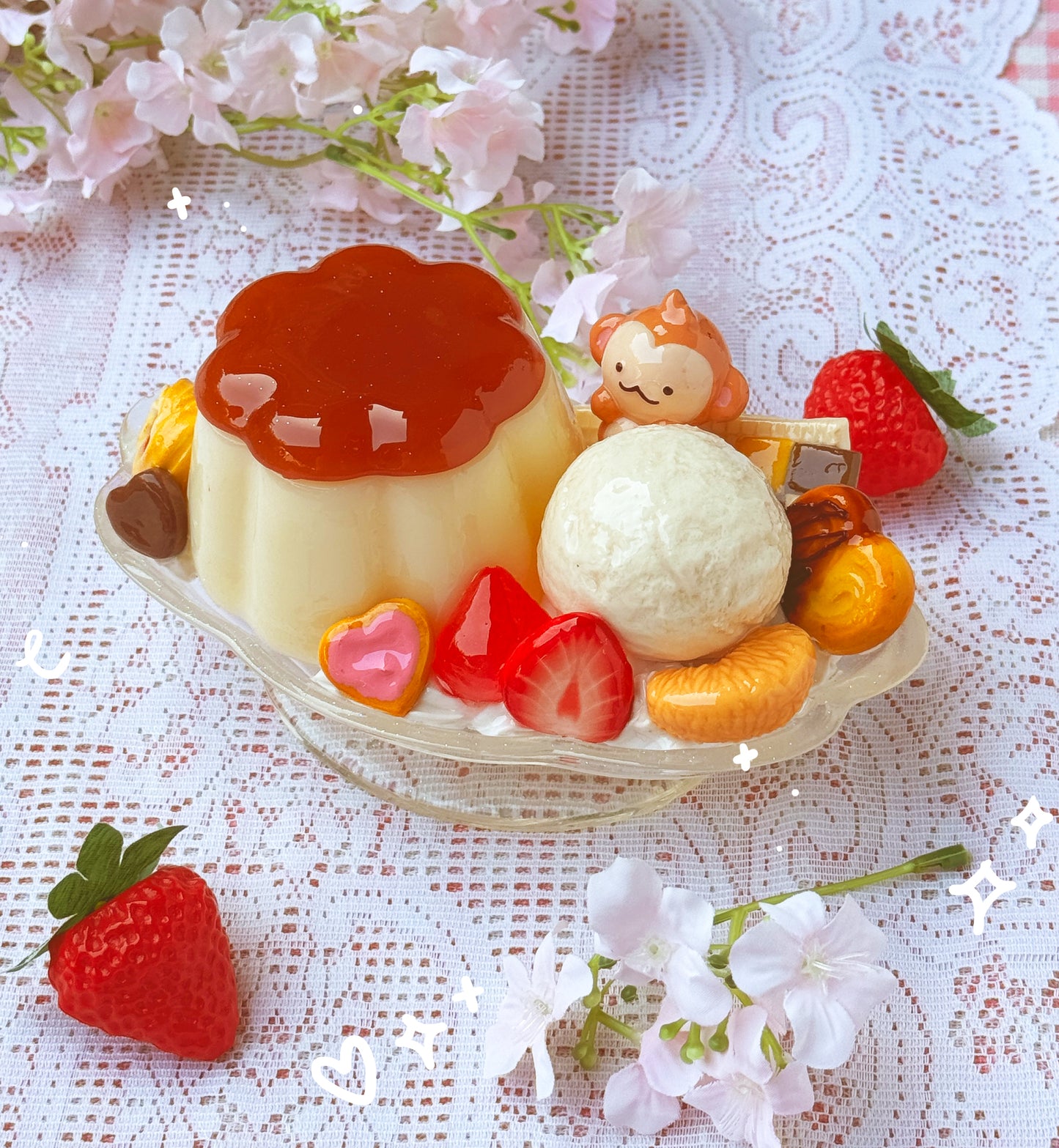 Large Pudding Parfait Trinket Boxes