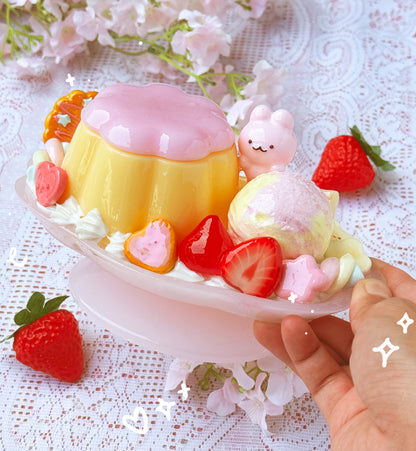 Large Pudding Parfait Trinket Boxes