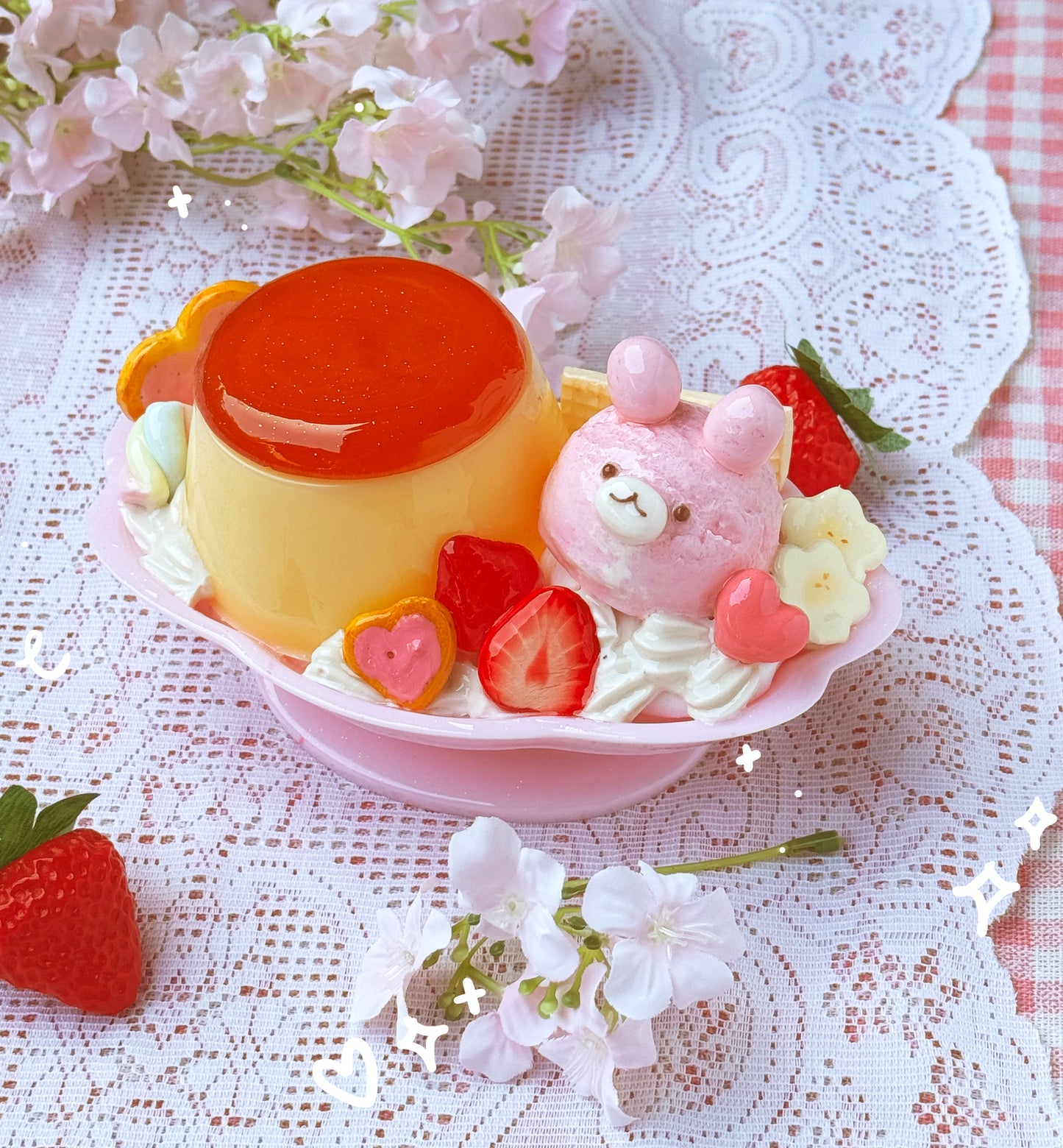 Large Pudding Parfait Trinket Boxes