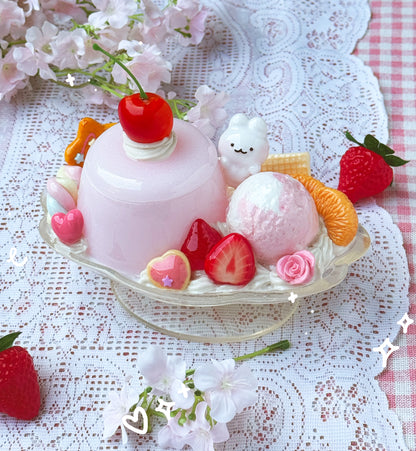 Large Pudding Parfait Trinket Boxes