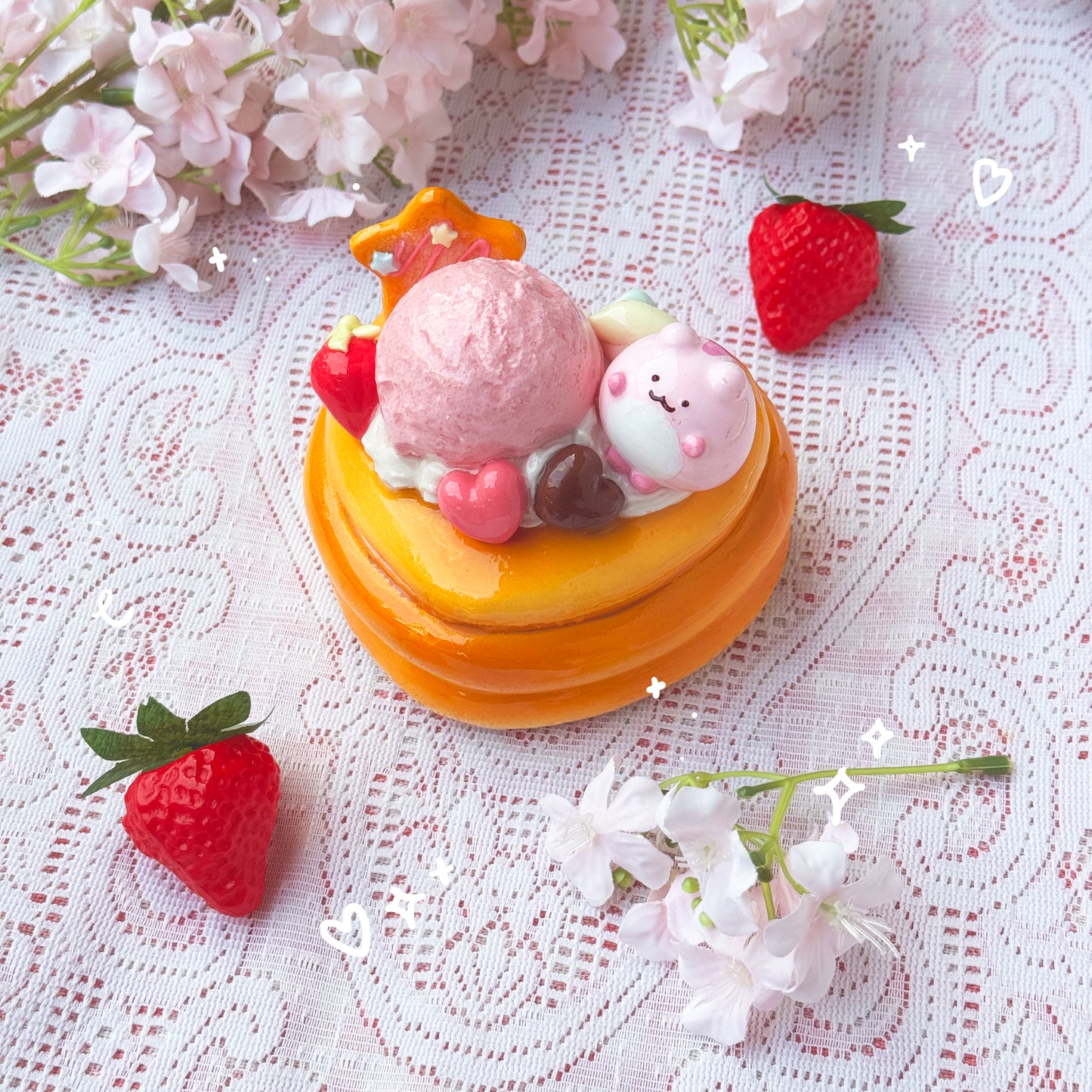 Pancake Ice Cream Trinket Boxes