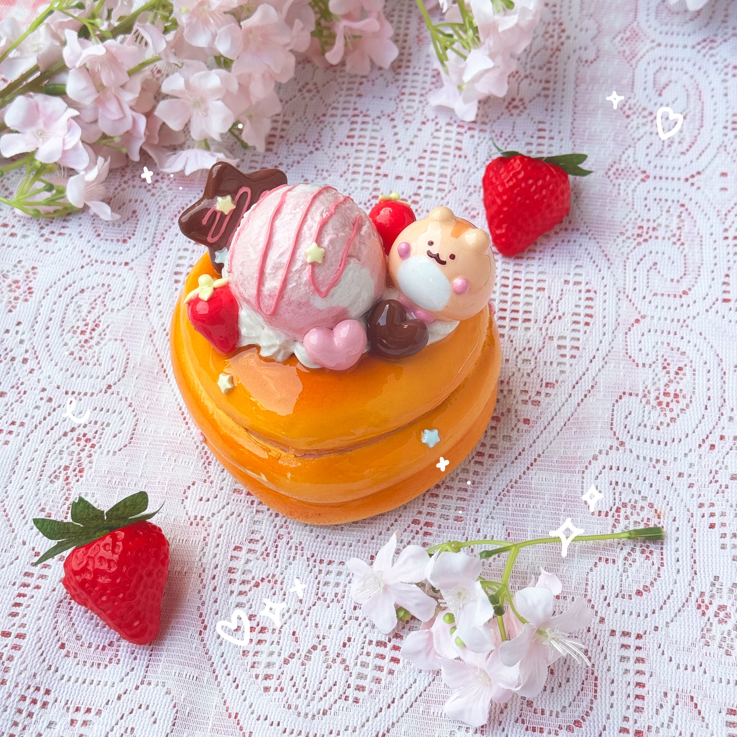 Pancake Ice Cream Trinket Boxes