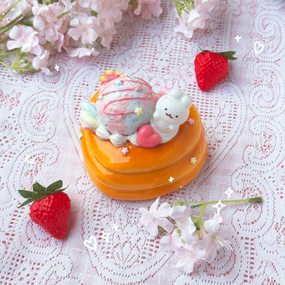 Pancake Ice Cream Trinket Boxes