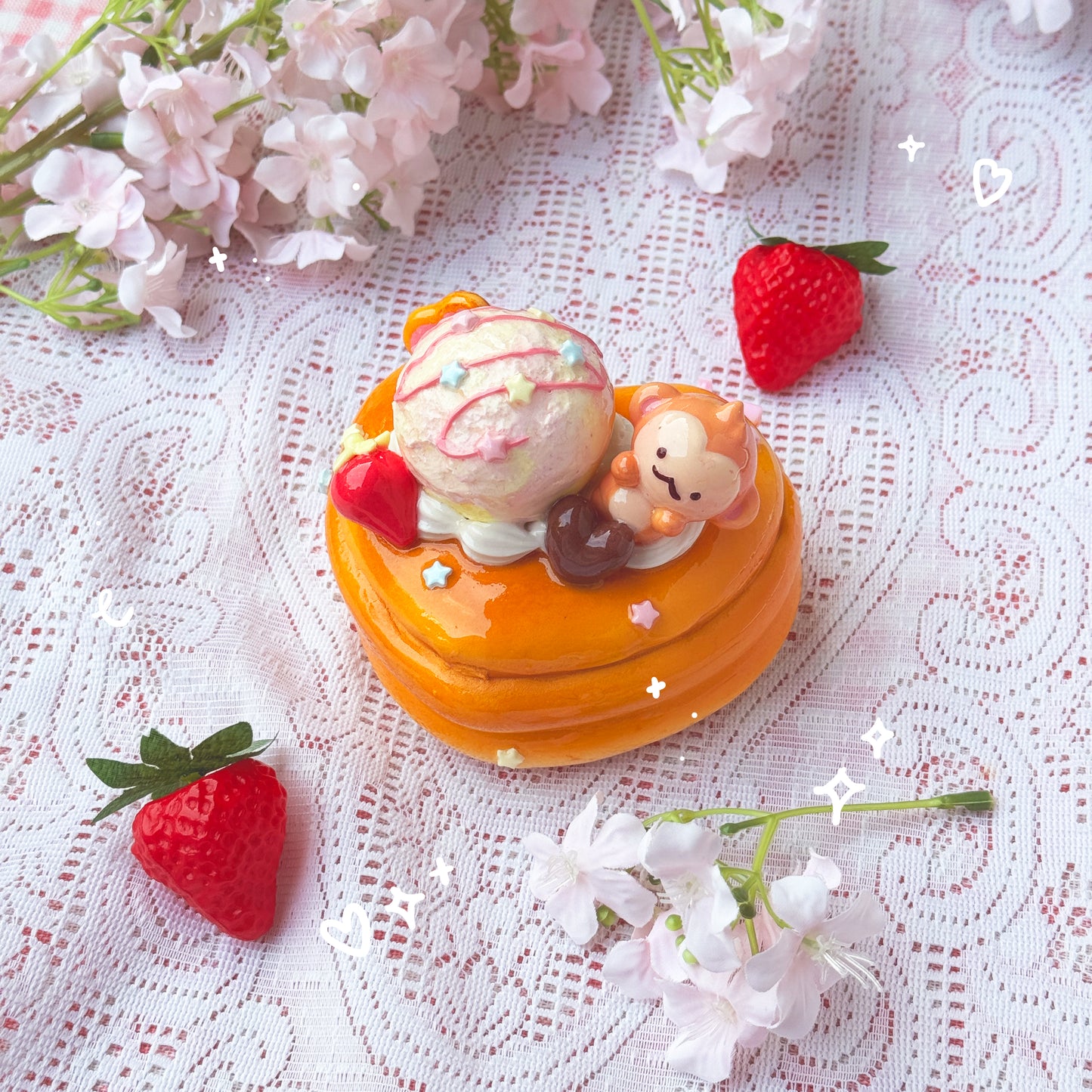 Pancake Ice Cream Trinket Boxes