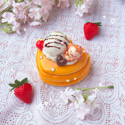 Pancake Ice Cream Trinket Boxes