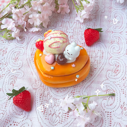 Pancake Ice Cream Trinket Boxes