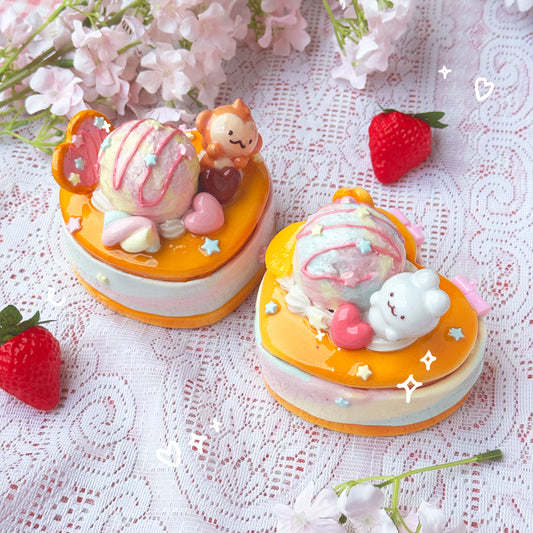 Rainbow Ice Cream Trinket Boxes