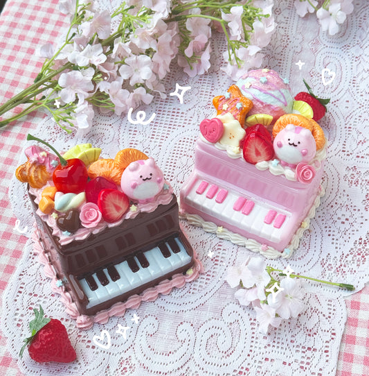 Piano Cake Trinket Boxes