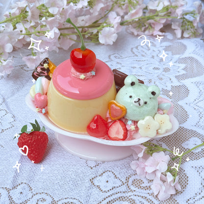 Large Pudding Parfait Trinket Boxes