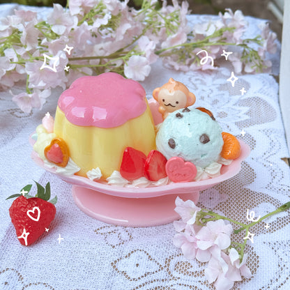 Large Pudding Parfait Trinket Boxes