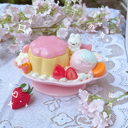 Large Pudding Parfait Trinket Boxes