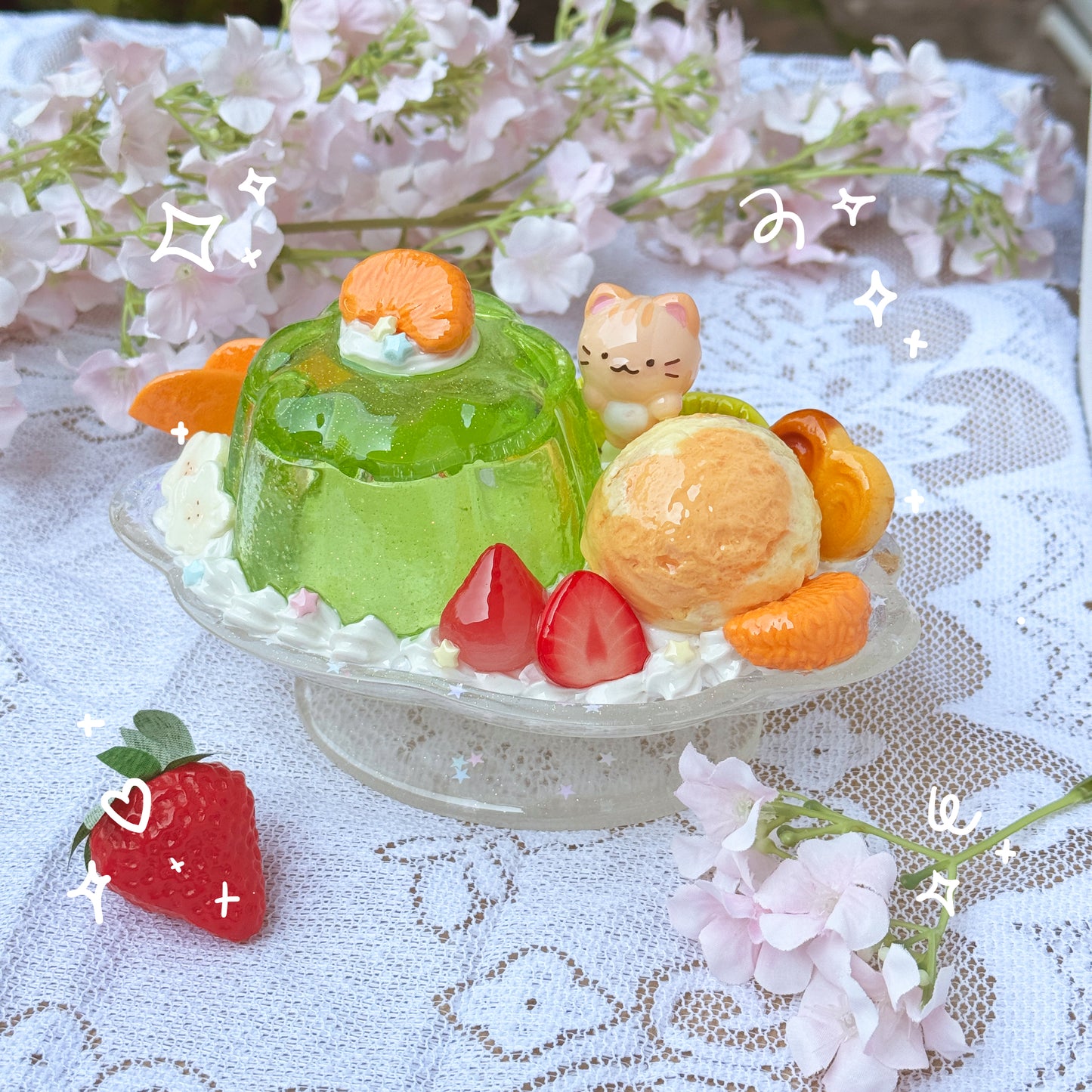 Large Pudding Parfait Trinket Boxes