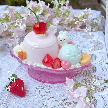 Large Pudding Parfait Trinket Boxes